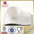 Jogo de chá europeu da cerâmica japonesa que acena o copo dos copos para o café